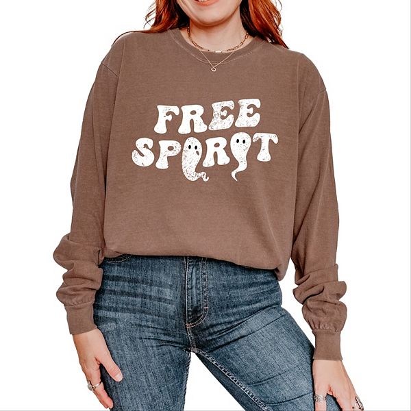 Футболка с длинным рукавом Free Spirit Ghost Distressed Simply Sage Market, Espresso
Футболка с длинным рукавом Free Spirit Ghost Distressed Simply Sage Market, Espresso