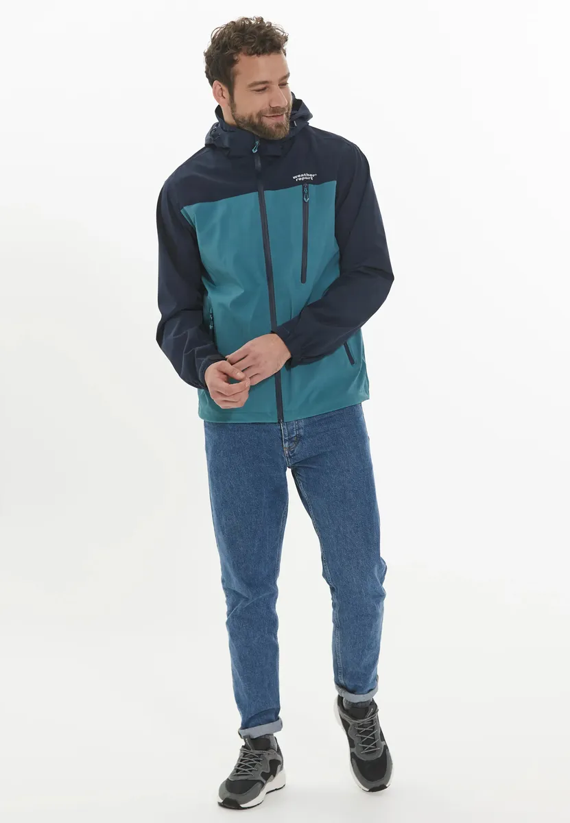Куртка WEATHER REPORT для активного отдыха "DELTON W-PRO15000", с экологически чистым покрытием (без PFC), цвет Petrol
Куртка WEATHER REPORT для активного отдыха "DELTON W-PRO15000", с экологически чистым покрытием (без PFC), цвет Petrol