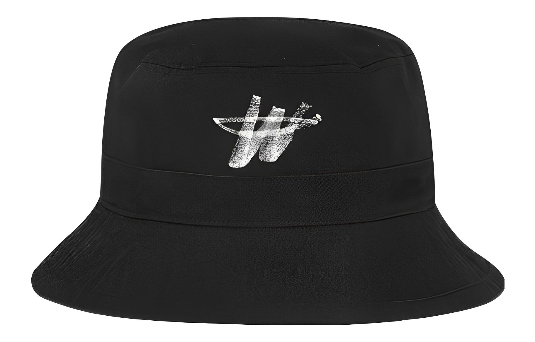 WE11DONE Хлопковая панама унисекс, Black
WE11DONE Хлопковая панама унисекс, Black