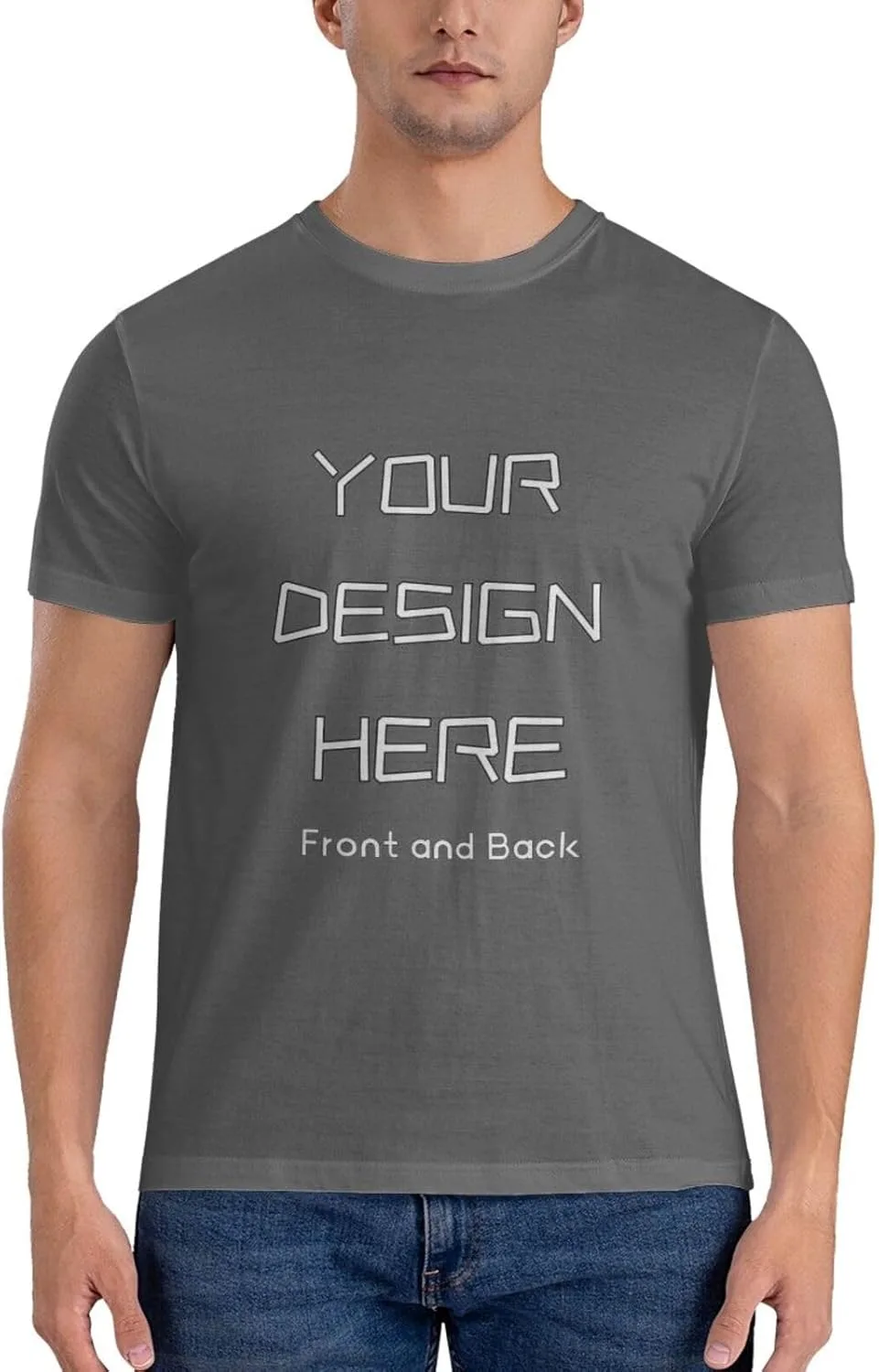 Футболка мужская Custom с принтом и текстом
Футболка мужская Custom с принтом и текстом