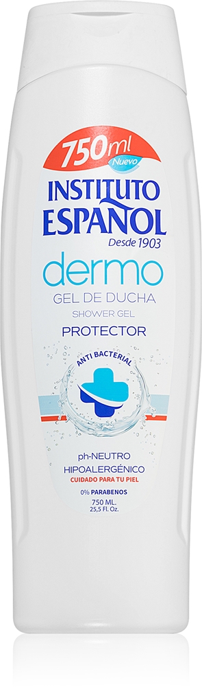 Дермо гель для душа Instituto Español, unisex 750 мл
Дермо гель для душа Instituto Español, unisex 750 мл