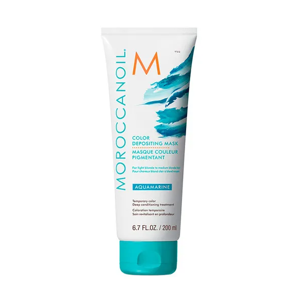 Цветная маска Color Depositing Mask Aquamarine Moroccanoil, 200 ml
Цветная маска Color Depositing Mask Aquamarine Moroccanoil, 200 ml