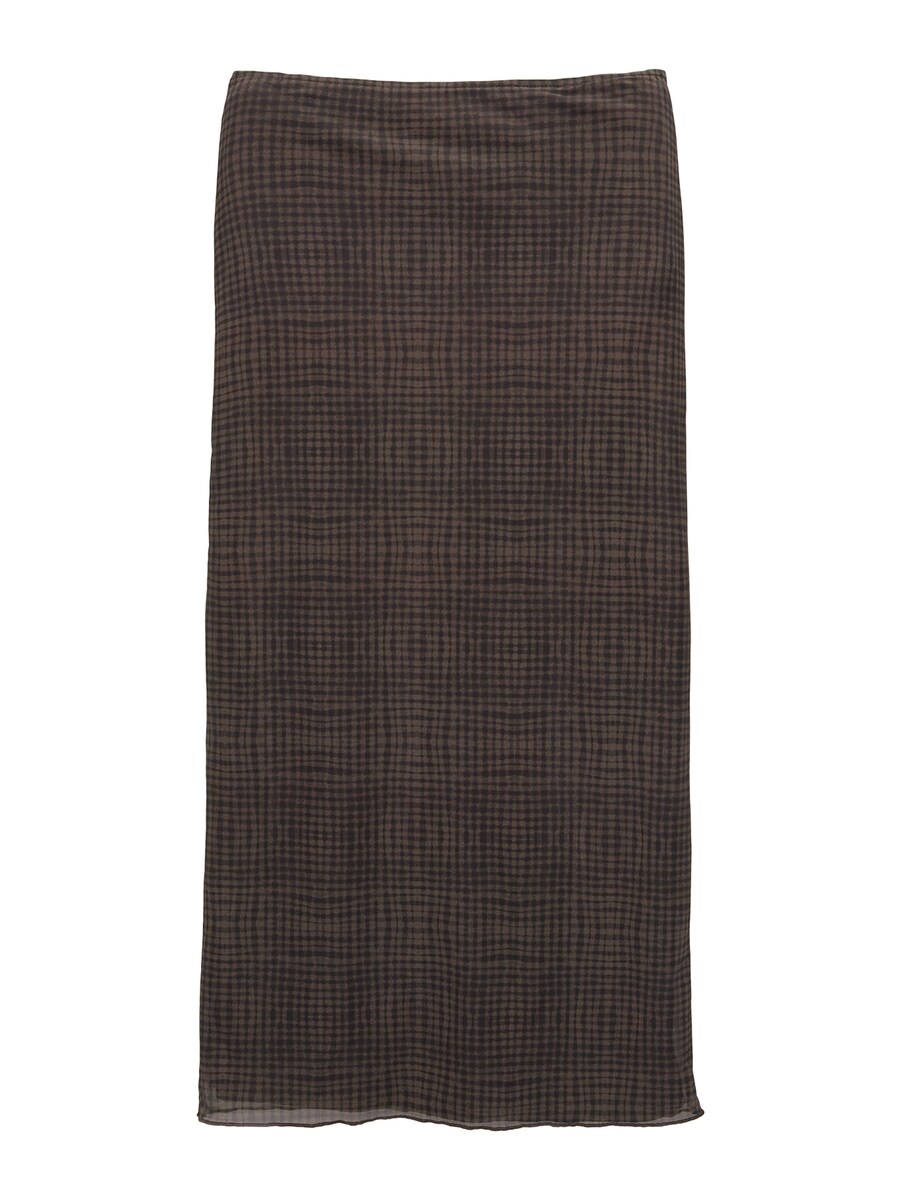 Юбка Pull&Bear, темно-коричневый
Юбка Pull&Bear, темно-коричневый