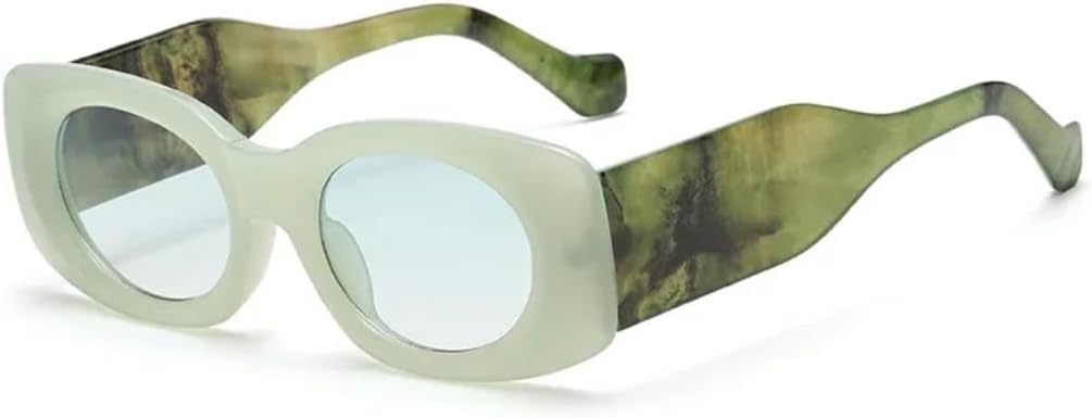 Солнцезащитные очки с защитой UV400 | Овальные, с градиентным переходом цвета, широкие дужки | Для женщин и мужчин, для занятий спортом на открытом воздухе и вождения DSVIGF, Green Green Gradient
Солнцезащитные очки с защитой UV400 | Овальные, с градиентным переходом цвета, широкие дужки | Для женщин и мужчин, для занятий спортом на открытом воздухе и вождения DSVIGF, Green Green Gradient