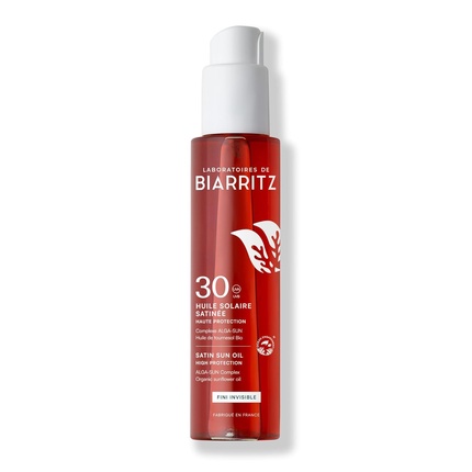 Satin Sun Oil SPF 30 с невидимым финишем Laboratoires De Biarritz
Satin Sun Oil SPF 30 с невидимым финишем Laboratoires De Biarritz