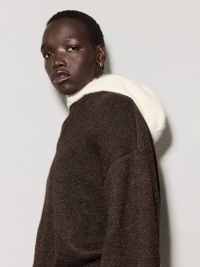 Alpi Oversized объемный вязаный джемпер Mango, Dark Brown
Alpi Oversized объемный вязаный джемпер Mango, Dark Brown