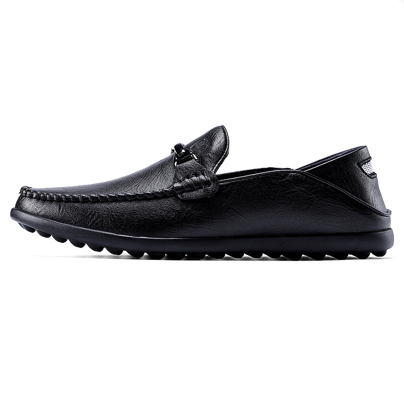 Mulinsen Лоферы Gommino мужские, черные/светло-коричневые 
Mulinsen Лоферы Gommino мужские, черные/светло-коричневые