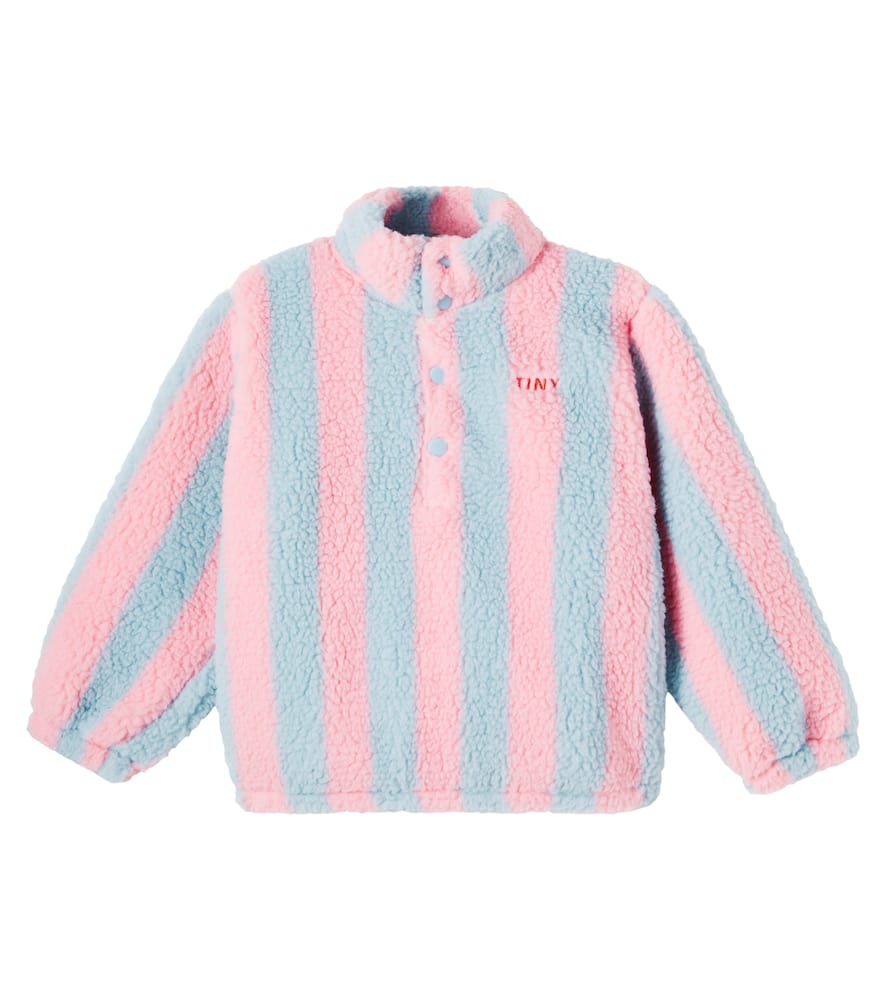 Полосатый свитшот из искусственной овчины Tinycottons, Stripes
Полосатый свитшот из искусственной овчины Tinycottons, Stripes