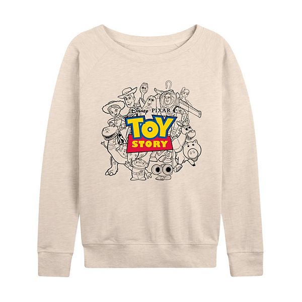 Женская футболка с длинным рукавом French Terry с коллажем Toy Story Disney / Pixar
Женская футболка с длинным рукавом French Terry с коллажем Toy Story Disney / Pixar