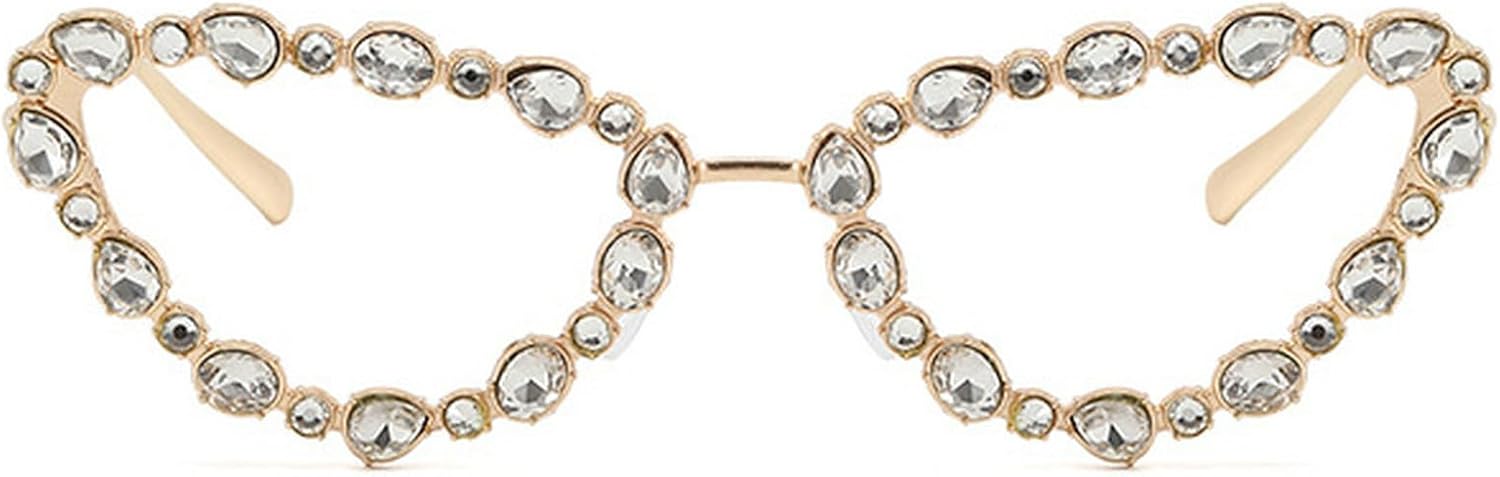 Солнцезащитные очки «кошачий глаз» с блестящими кристаллами для женщин, винтажный стиль, роскошные солнцезащитные очки со стразами, элегантные женские очки mincl, Gold&clear
Солнцезащитные очки «кошачий глаз» с блестящими кристаллами для женщин, винтажный стиль, роскошные солнцезащитные очки со стразами, элегантные женские очки mincl, Gold&clear