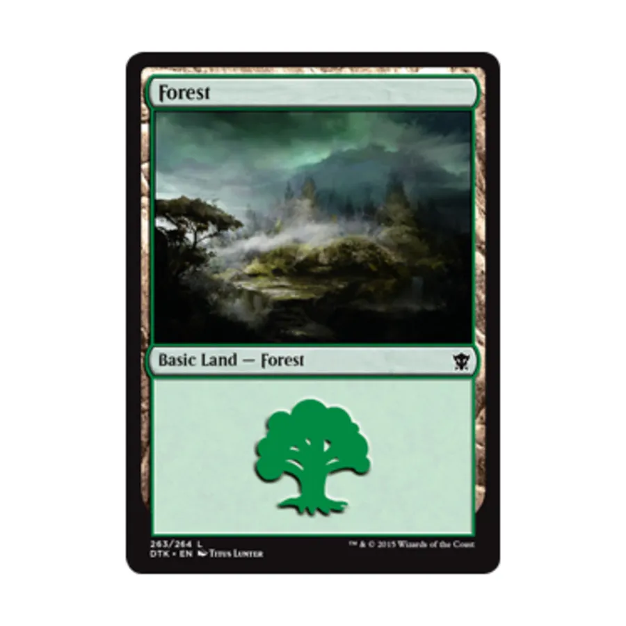 CCG Лес #263 (С), MTG - Dragons of Tarkir
CCG Лес #263 (С), MTG - Dragons of Tarkir