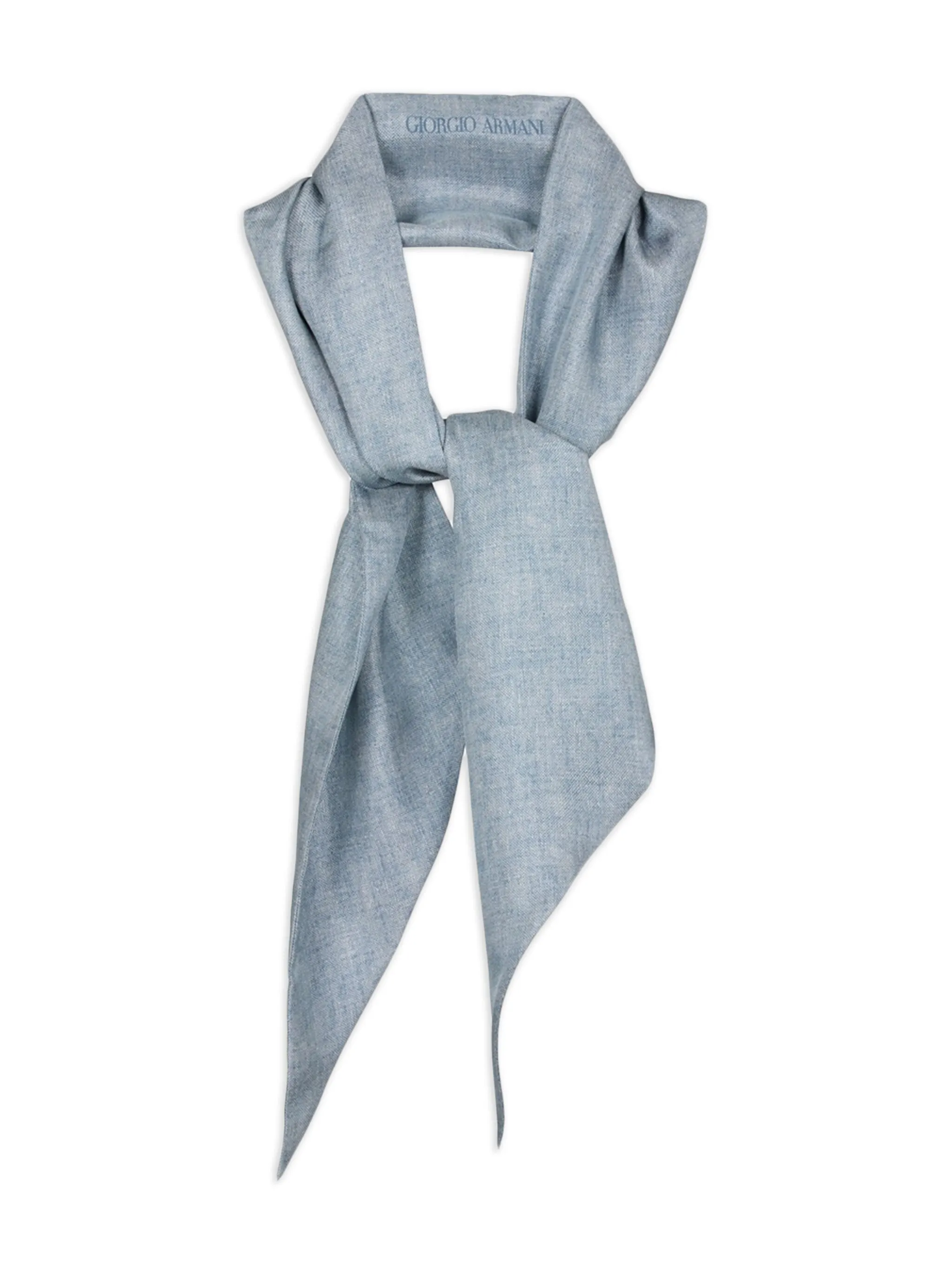 Шарф с логотипом Giorgio Armani, синий
Шарф с логотипом Giorgio Armani, синий