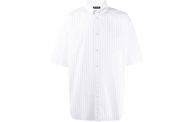 Рубашка мужская белая Balenciaga, белый
Рубашка мужская белая Balenciaga, белый