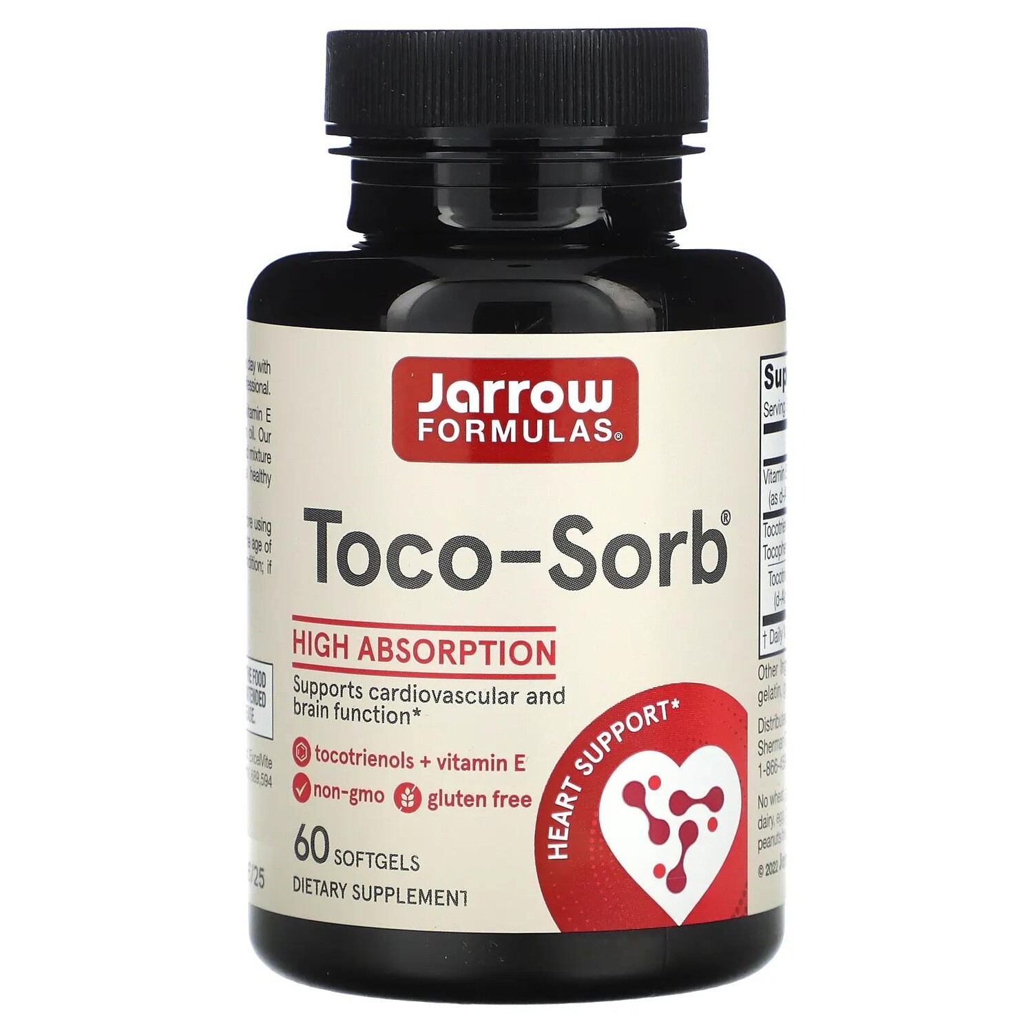 Jarrow Formulas Toco-Sorb смесь токотринола и витамина Е 60 капсул
Jarrow Formulas Toco-Sorb смесь токотринола и витамина Е 60 капсул