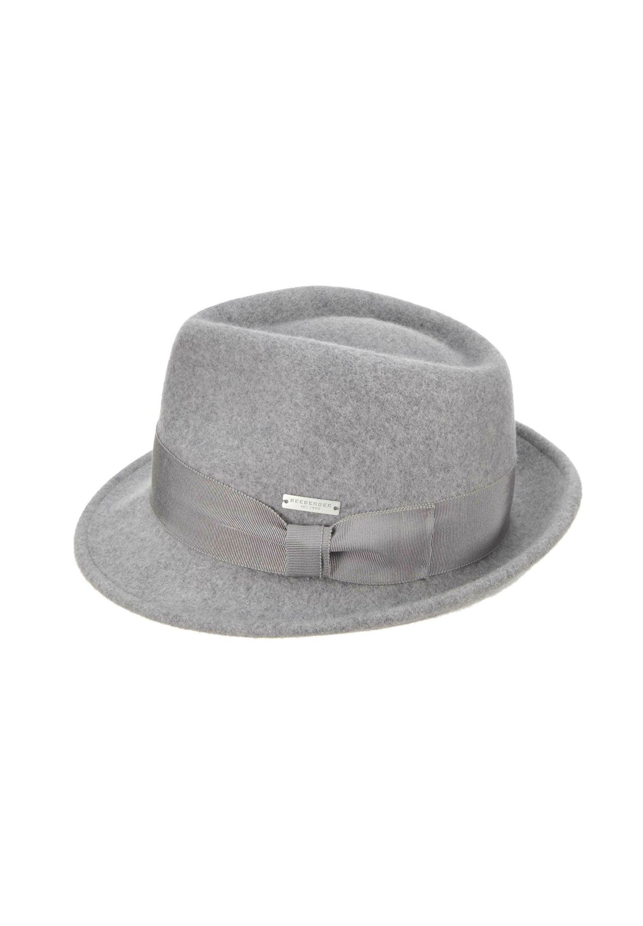 Шерстяной фетр трилби 70378-0 SEEBERGER, дымчато-серый
Шерстяной фетр трилби 70378-0 SEEBERGER, дымчато-серый