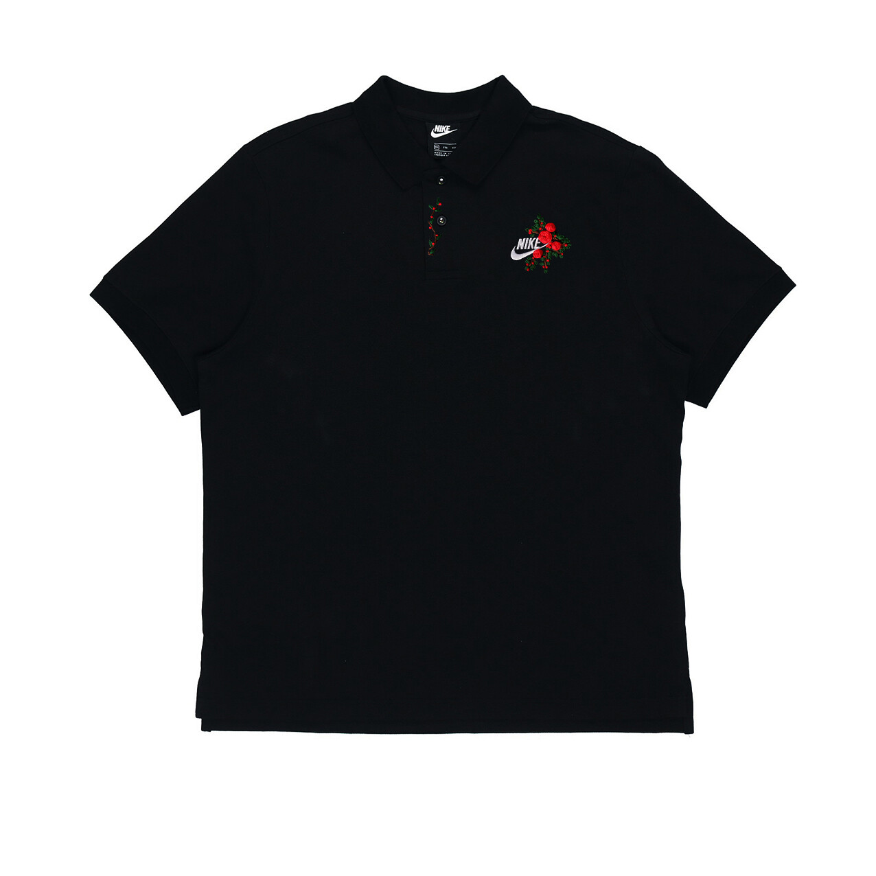 Рубашка поло унисекс черная Nike, черный
Рубашка поло унисекс черная Nike, черный