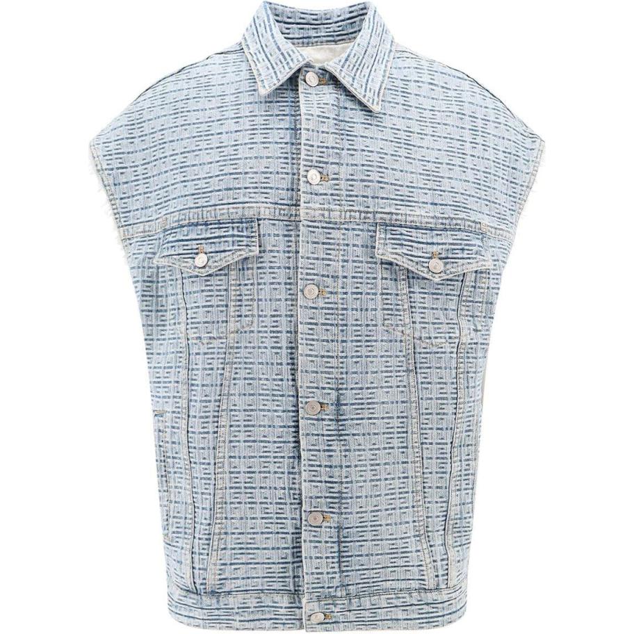 Givenchy Джинсовая безрукавка оверсайз 4G, Steel Blue
Givenchy Джинсовая безрукавка оверсайз 4G, Steel Blue