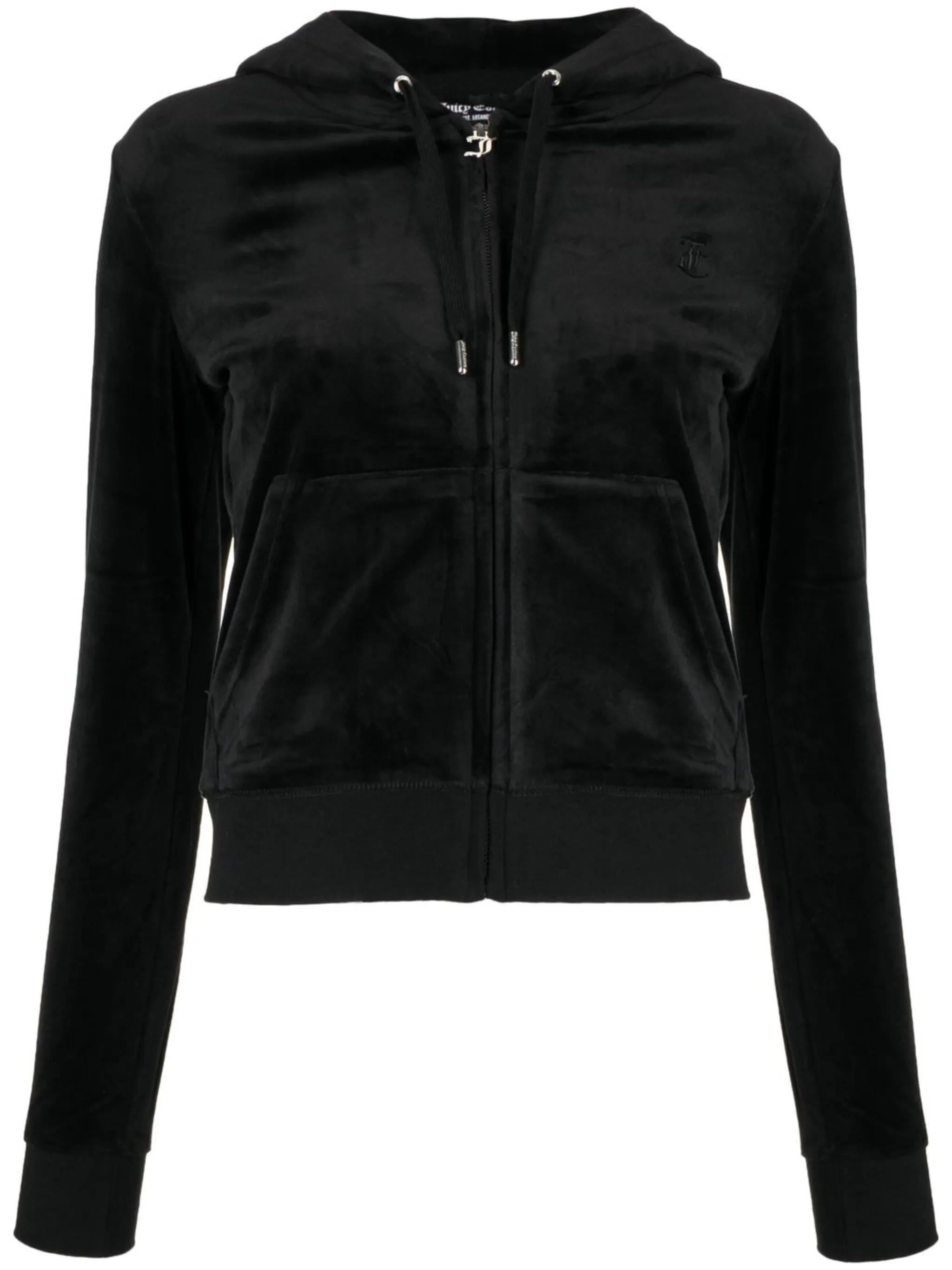 Велюровое худи Roberstson на молнии Juicy Couture, черный
Велюровое худи Roberstson на молнии Juicy Couture, черный