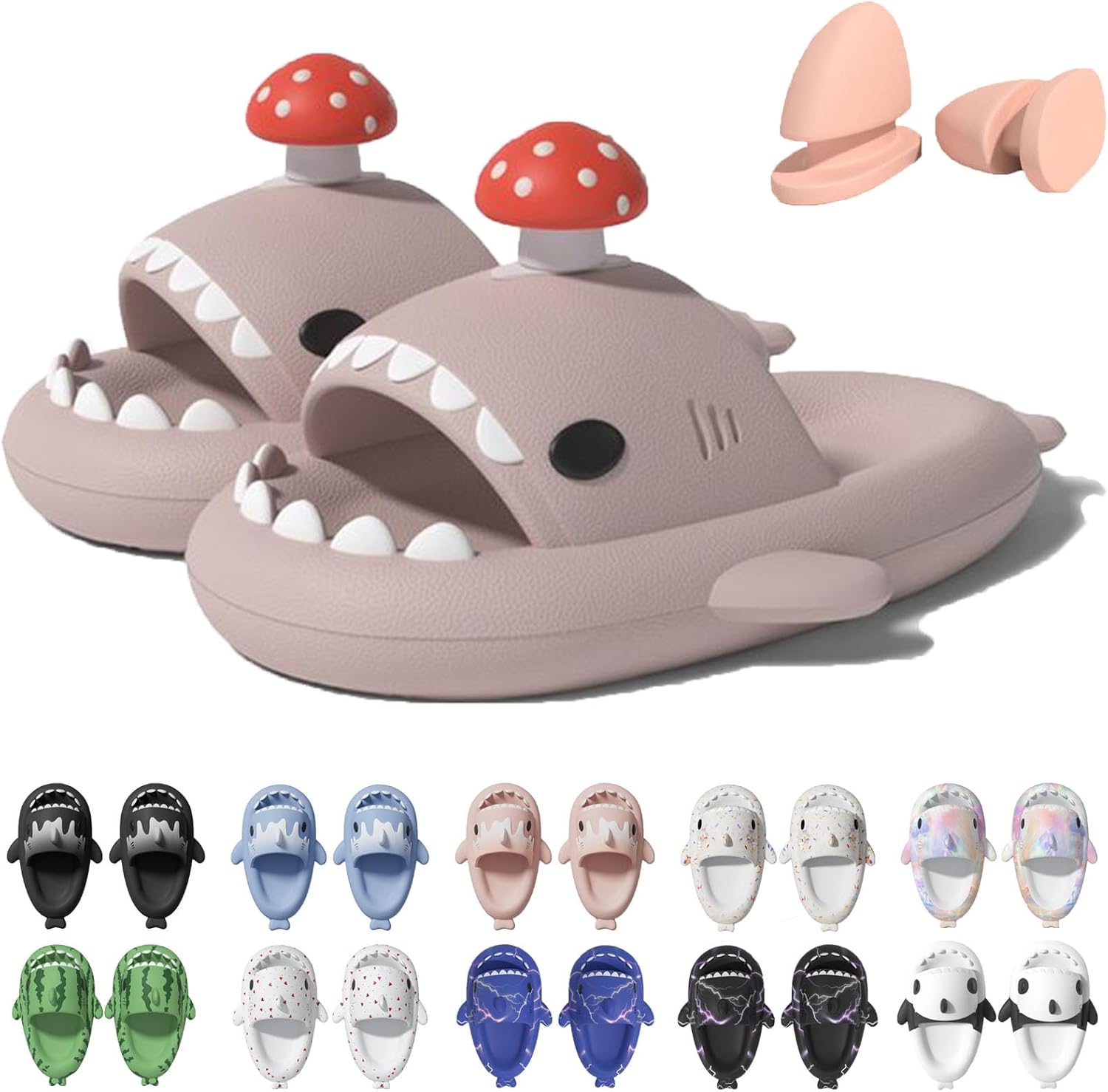 Сланцы Jfxgjuv Ice Cream с акулой, сланцы с 3D забавными плавниками, унисекс сланцы с облаками и акулой, ЭВА сланцы с открытым носком для душа, бассейна, пляжа, розовый
Сланцы Jfxgjuv Ice Cream с акулой, сланцы с 3D забавными плавниками, унисекс сланцы с облаками и акулой, ЭВА сланцы с открытым носком для душа, бассейна, пляжа, розовый