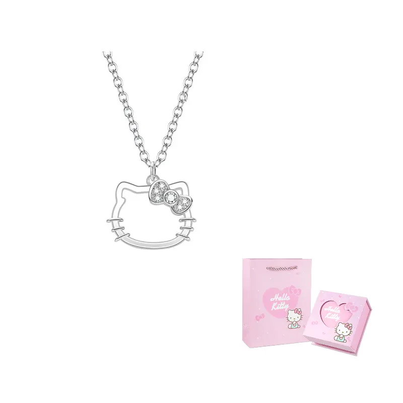 Колье из циркониевого сплава для женщин Sanrio, hello kitty белый золото-plated necklace
Колье из циркониевого сплава для женщин Sanrio, hello kitty белый золото-plated necklace