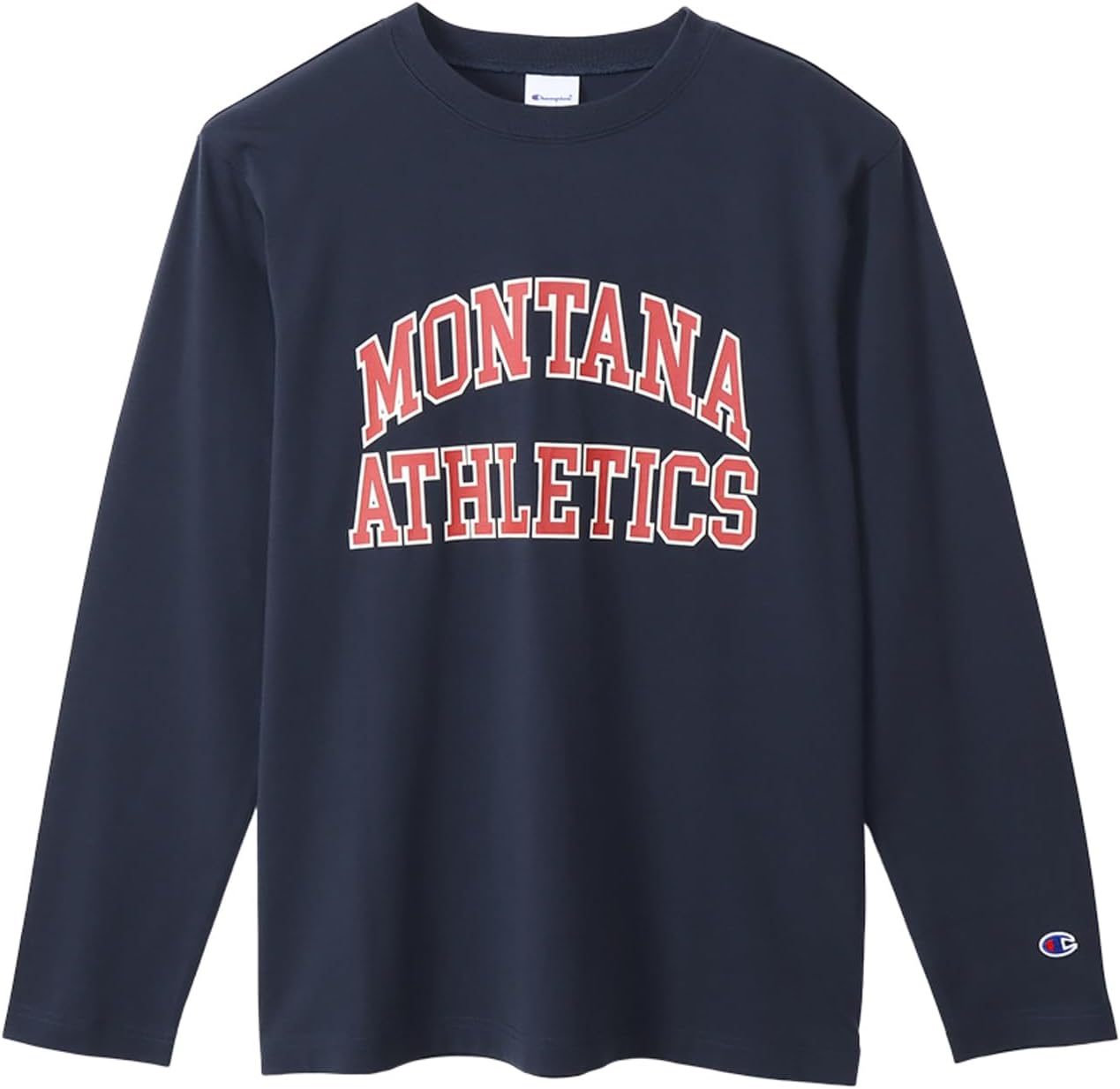 Мужская футболка с длинным рукавом Champion C3-Y423, круглый вырез, 100% хлопок, графический принт США, футболка с длинным рукавом, базовая модель, темно-синий
Мужская футболка с длинным рукавом Champion C3-Y423, круглый вырез, 100% хлопок, графический принт США, футболка с длинным рукавом, базовая модель, темно-синий