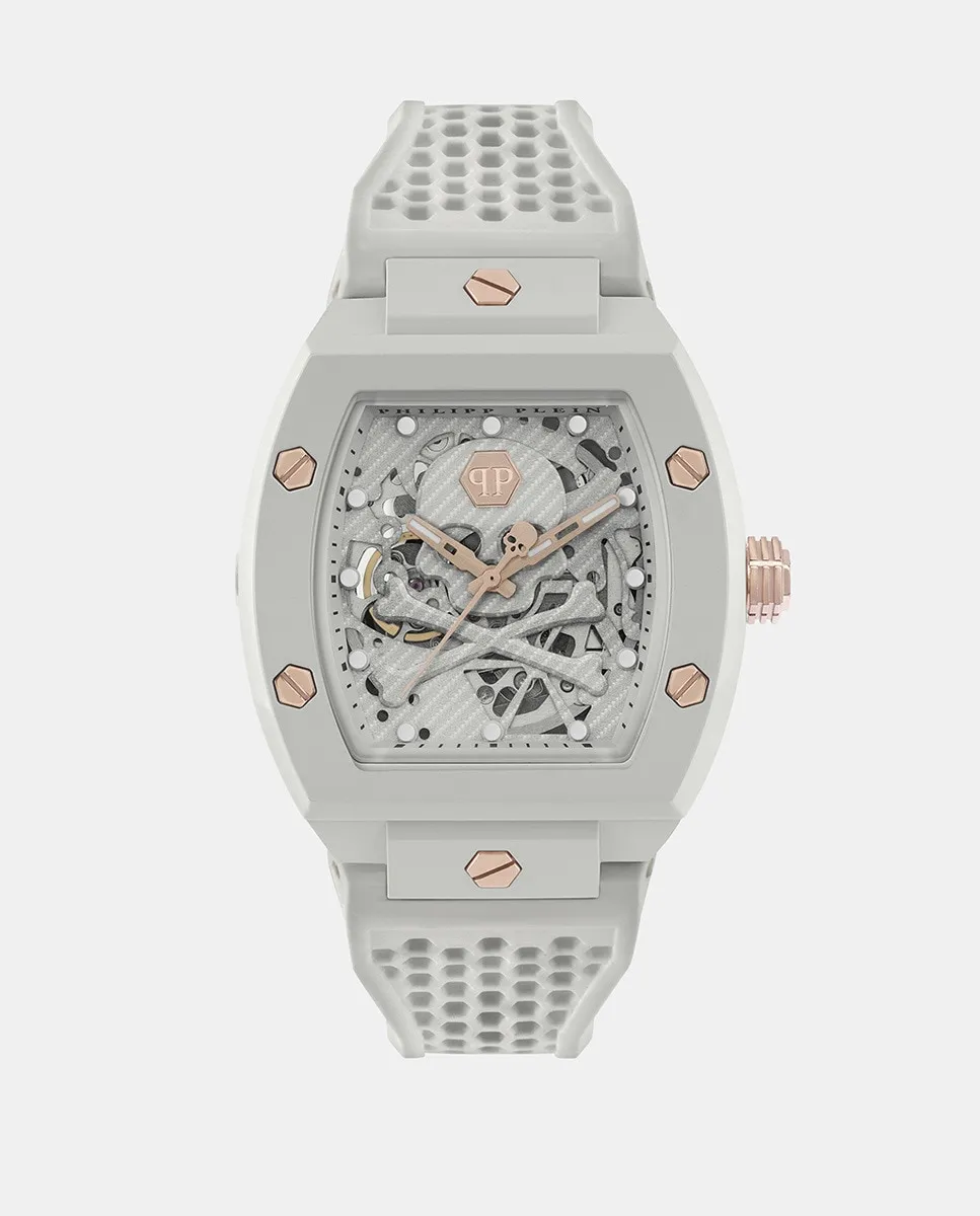 Часы мужские Skeleton Eco Ceramic PWVBA0123 с автоматическим белым силиконовым механизмом Philipp Plein, белый
Часы мужские Skeleton Eco Ceramic PWVBA0123 с автоматическим белым силиконовым механизмом Philipp Plein, белый