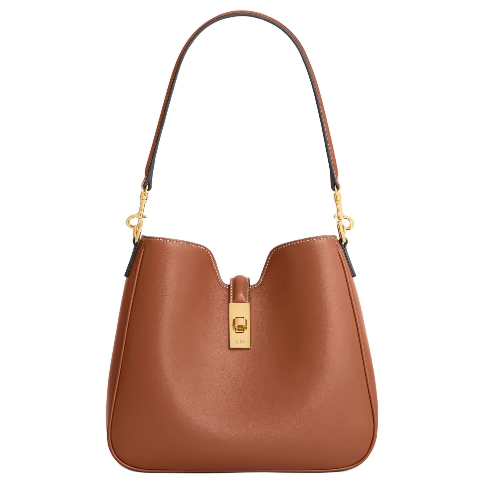 CELINE Кожаная портативная сумка через плечо
CELINE Кожаная портативная сумка через плечо