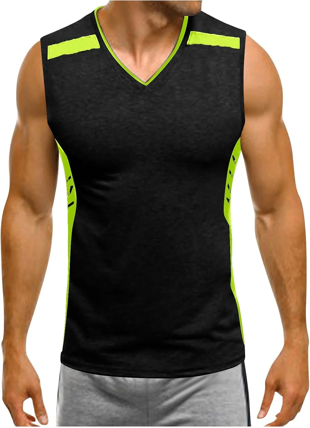 Мужская майка для тренировок sleeveless slim fit v-neck QUNPIU
Мужская майка для тренировок sleeveless slim fit v-neck QUNPIU