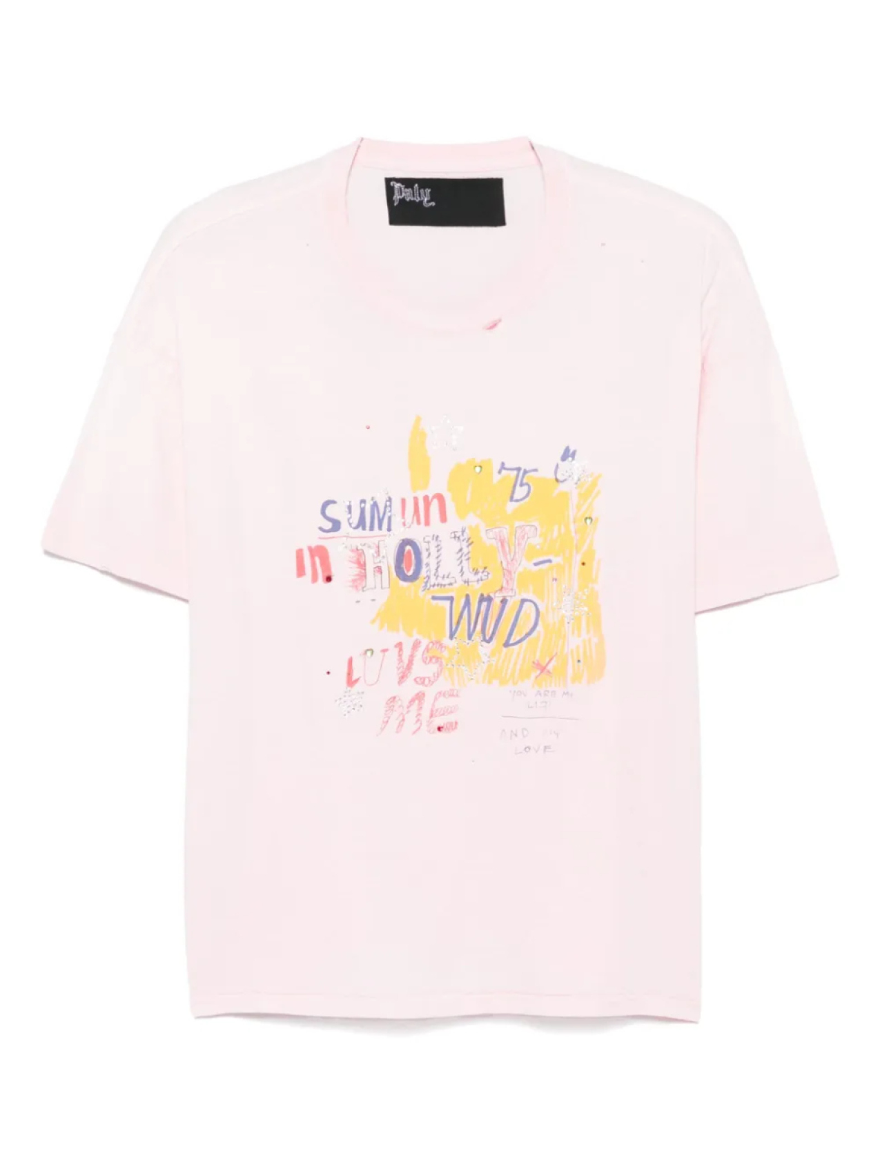 Футболка Sum 1 в стиле «Голливуд любит меня» Paly, розовый
Футболка Sum 1 в стиле «Голливуд любит меня» Paly, розовый