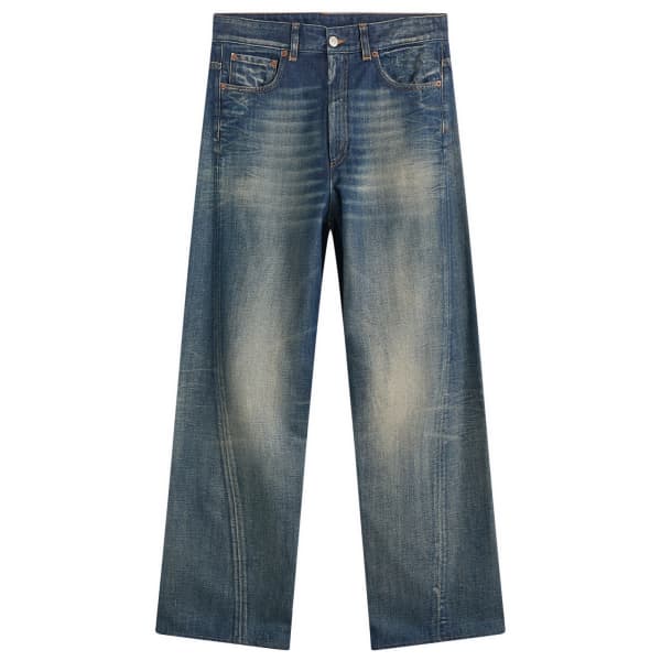 Джинсы свободного кроя Mm6 Maison Margiela, medium синий
Джинсы свободного кроя Mm6 Maison Margiela, medium синий