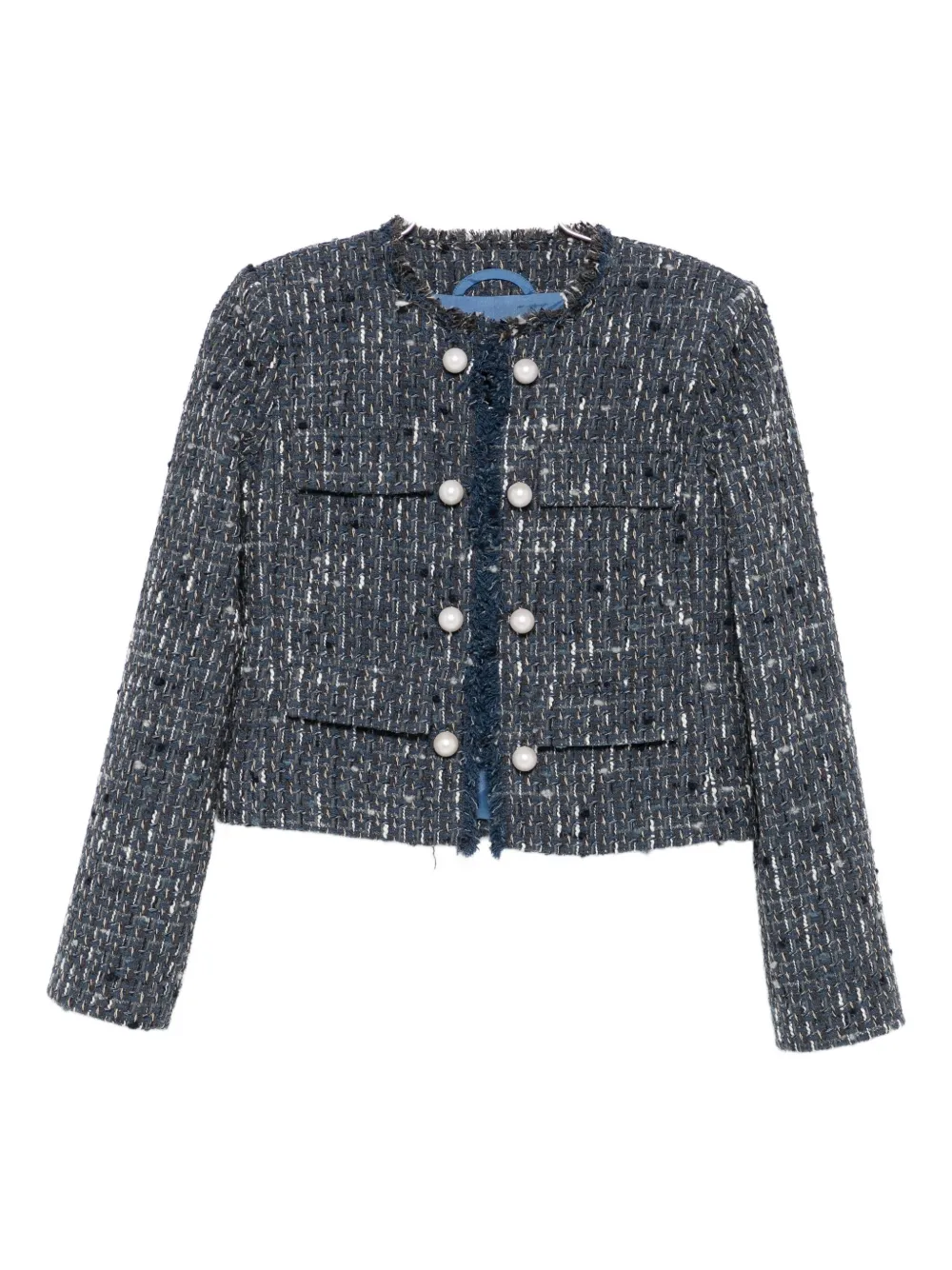 Жакет из буклированного твида Liu Jo, синий
Жакет из буклированного твида Liu Jo, синий