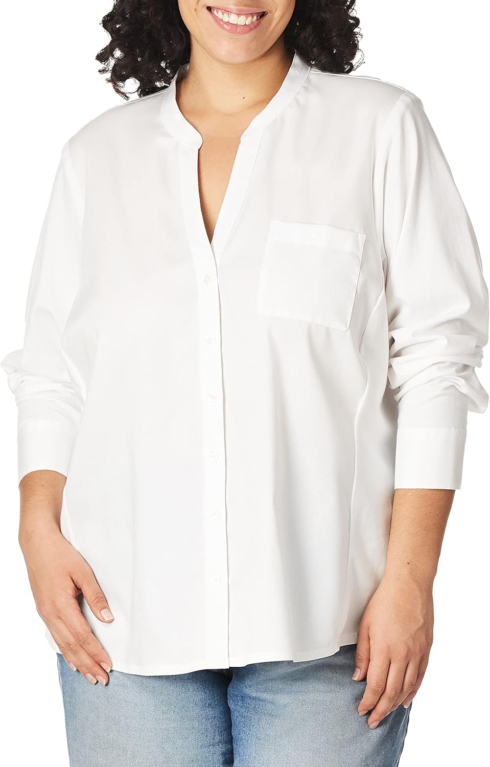 Женская трикотажная рубашка Calvin Klein больших размеров, не требующая глажки, Birch
Женская трикотажная рубашка Calvin Klein больших размеров, не требующая глажки, Birch