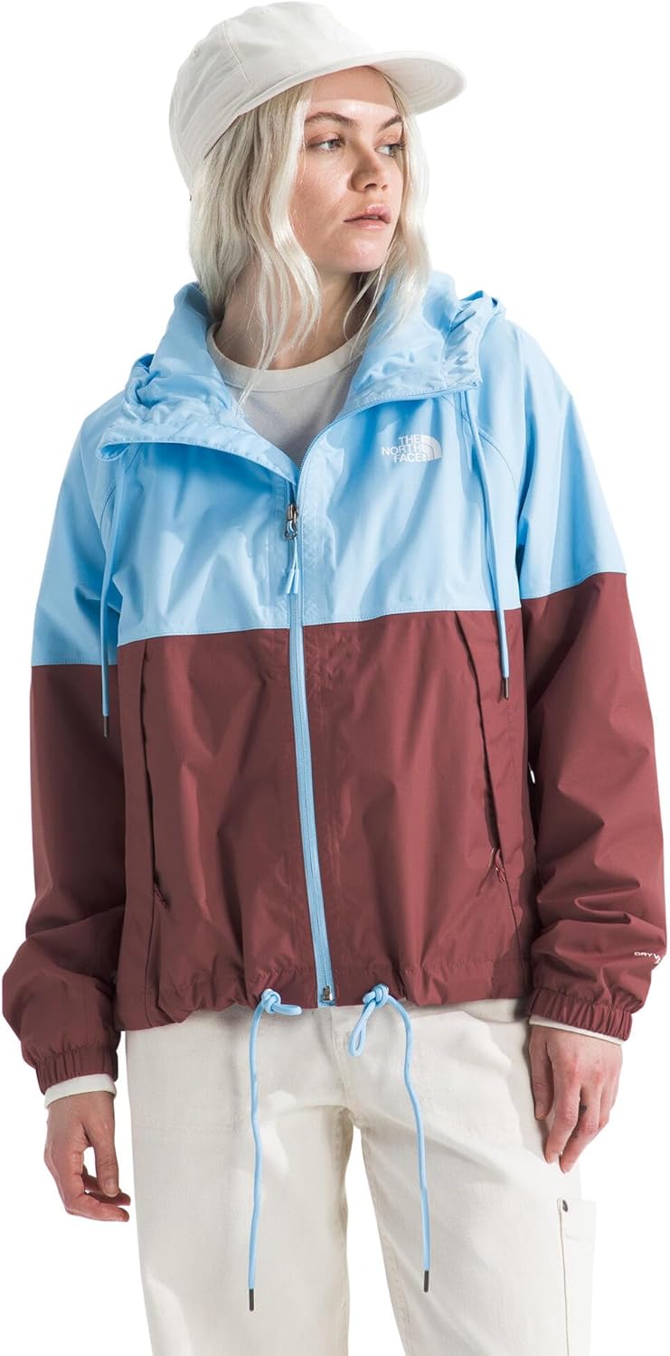 Женская ветровка The North Face Antora с регулируемым капюшоном, голубой/бордовый
Женская ветровка The North Face Antora с регулируемым капюшоном, голубой/бордовый