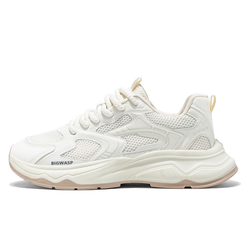 BIGWASP Износостойкие массивные низкие кроссовки мужские белые, цвет White
BIGWASP Износостойкие массивные низкие кроссовки мужские белые, цвет White
