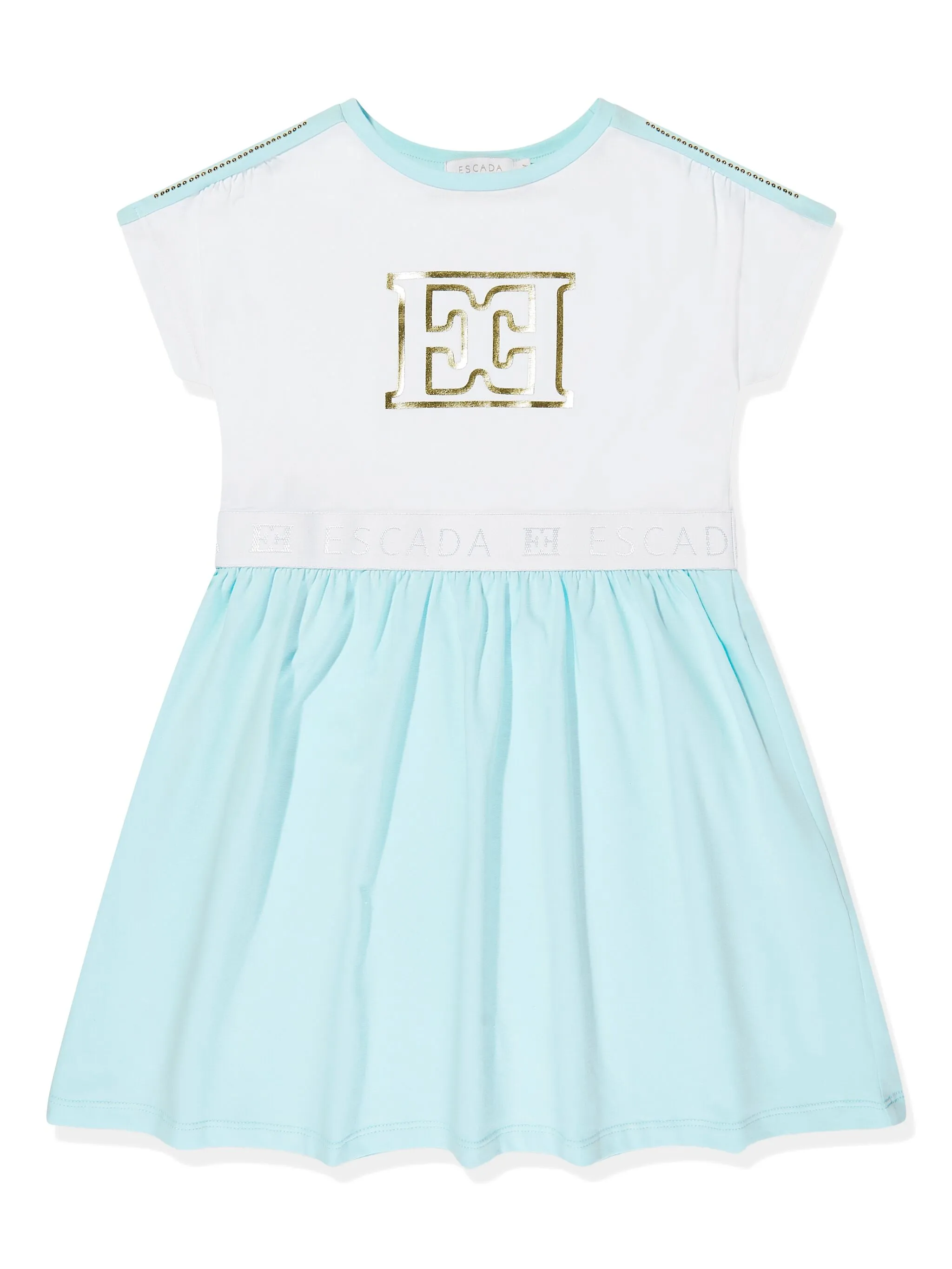Платье с логотипом Escada Kids, белый
Платье с логотипом Escada Kids, белый