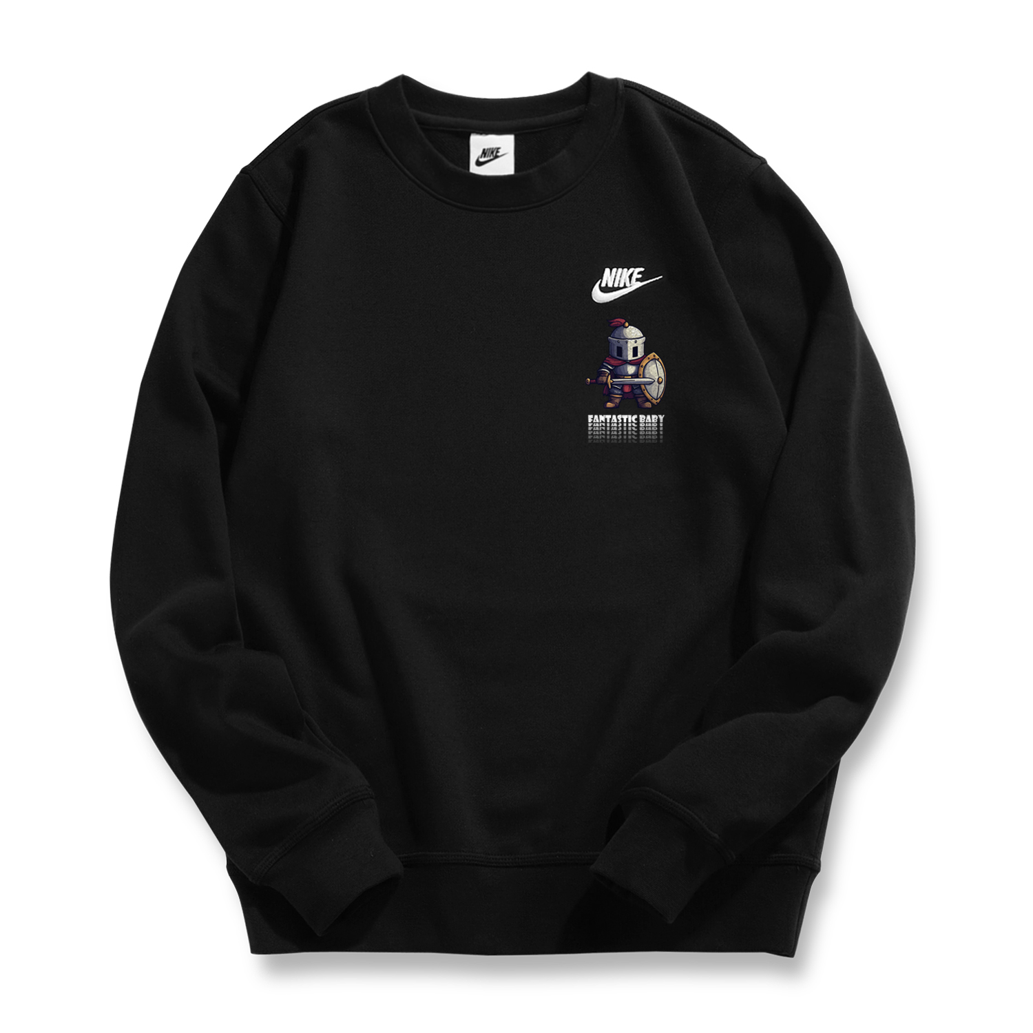 Унисекс худи Nike черное 
Унисекс худи Nike черное