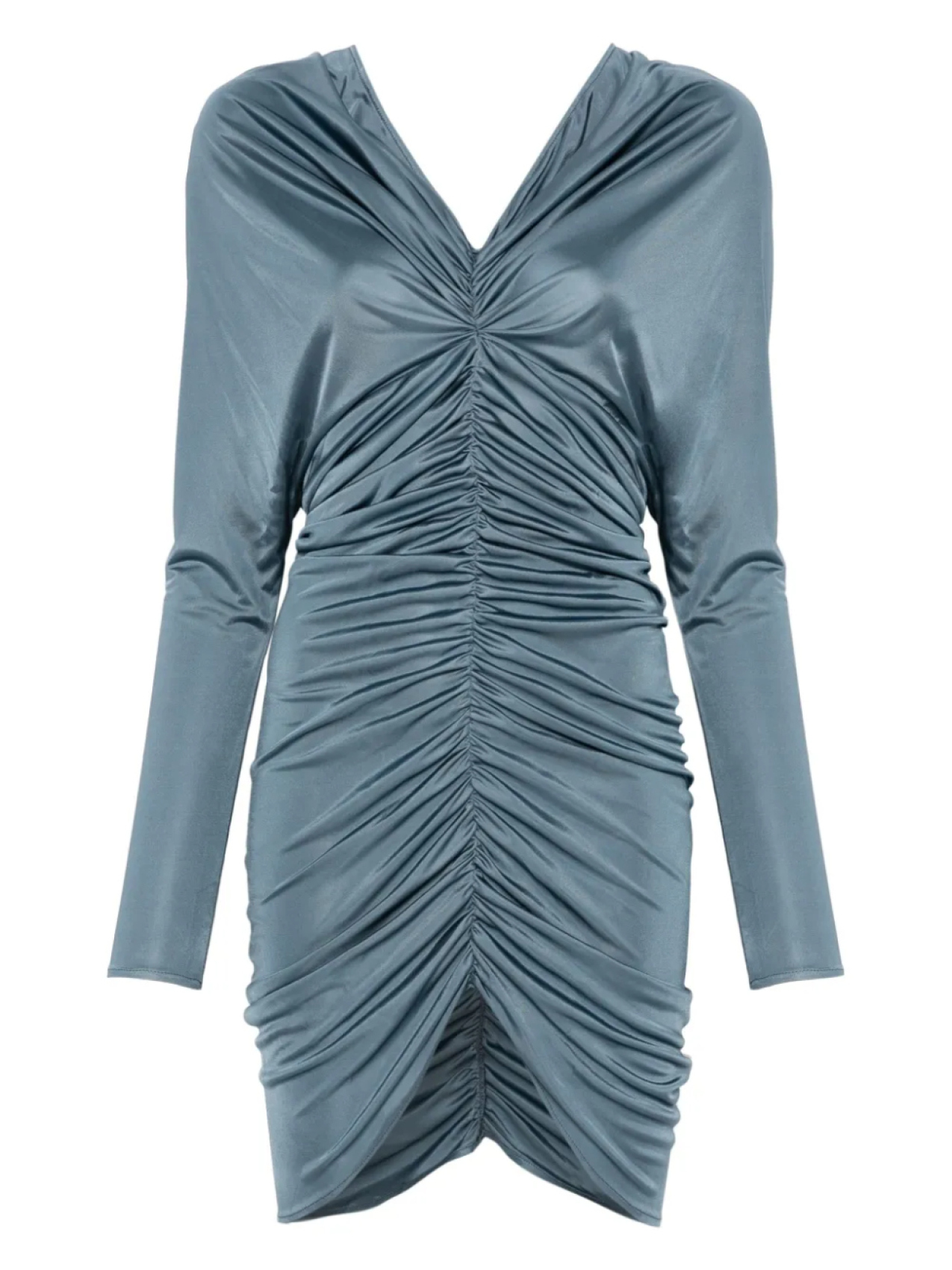 Платье мини со сборками Atlein, синий
Платье мини со сборками Atlein, синий