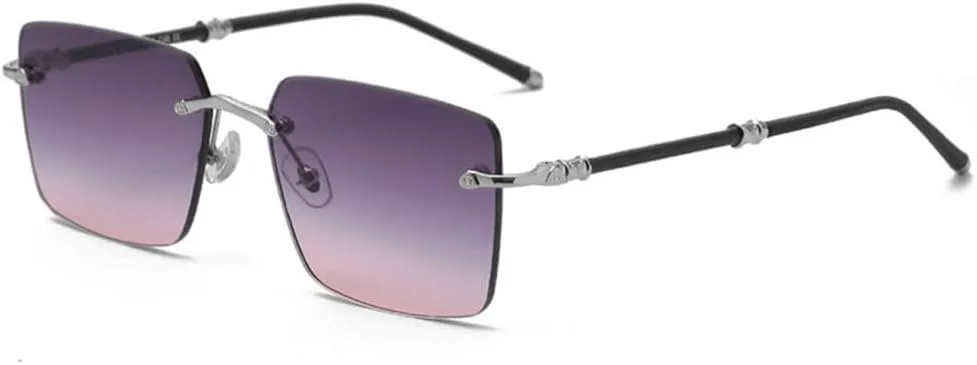 Мужские солнцезащитные очки LVTFCO без металлической оправы, модные, с закругленными краями, летние, с защитой от УФ-излучения UV400, C02 Silver Grad Pink
Мужские солнцезащитные очки LVTFCO без металлической оправы, модные, с закругленными краями, летние, с защитой от УФ-излучения UV400, C02 Silver Grad Pink