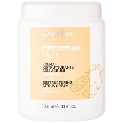 Маска Sublime Fruit Lemon 1000мл, Oyster Cosmetic Professional
Маска Sublime Fruit Lemon 1000мл, Oyster Cosmetic Professional