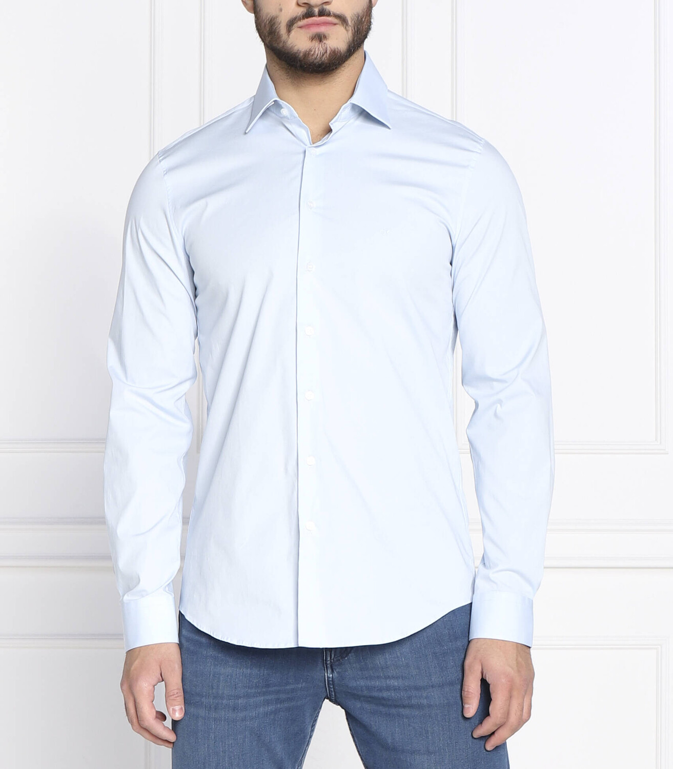 Рубашка Calvin Klein poplin slim fit, небесно-голубой
Рубашка Calvin Klein poplin slim fit, небесно-голубой