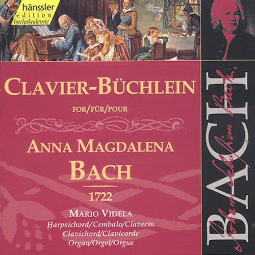 CD диск Bach / Videla: Clavier Book for Anna Magdalena 1722
CD диск Bach / Videla: Clavier Book for Anna Magdalena 1722