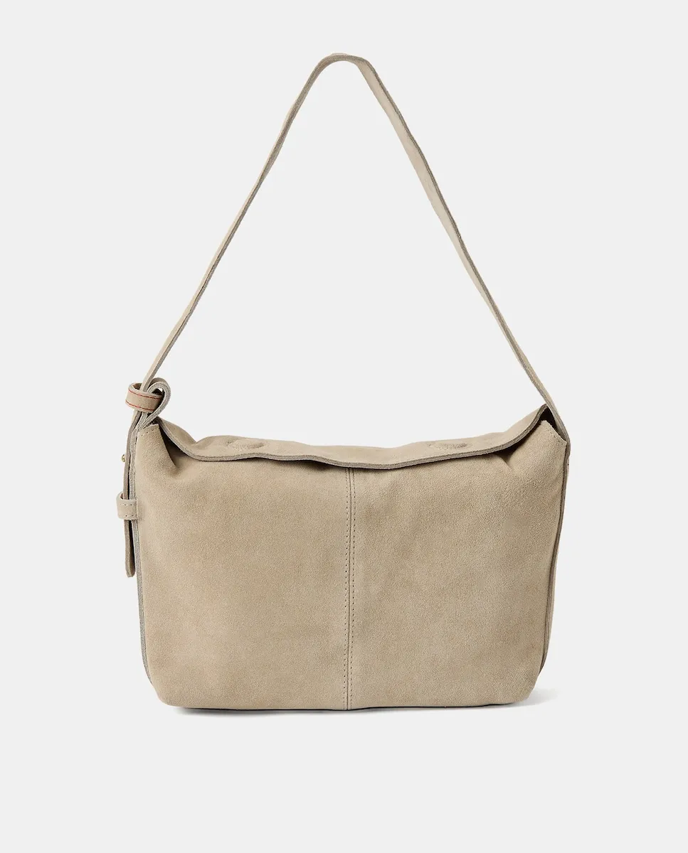 Замшевая мини-хобо Stella Rittwagen, экрю
Замшевая мини-хобо Stella Rittwagen, экрю