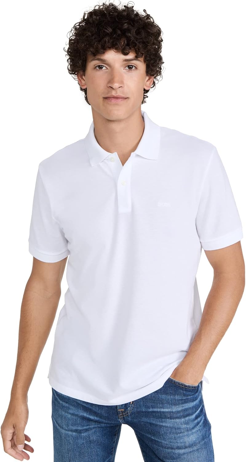 BOSS Мужская поло Regular Fit, White, Белый, BOSS Мужская поло Regular Fit, White
BOSS Мужская поло Regular Fit, White, Белый, BOSS Мужская поло Regular Fit, White