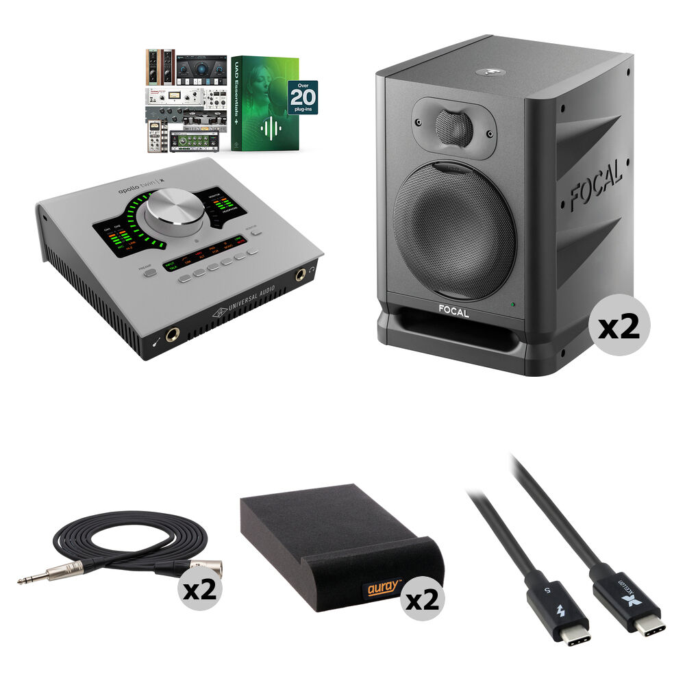 Universal Audio Apollo Twin X QUAD Gen 2 Thunderbolt 3 Audio
Universal Audio Apollo Twin X QUAD Gen 2 Thunderbolt 3 Audio