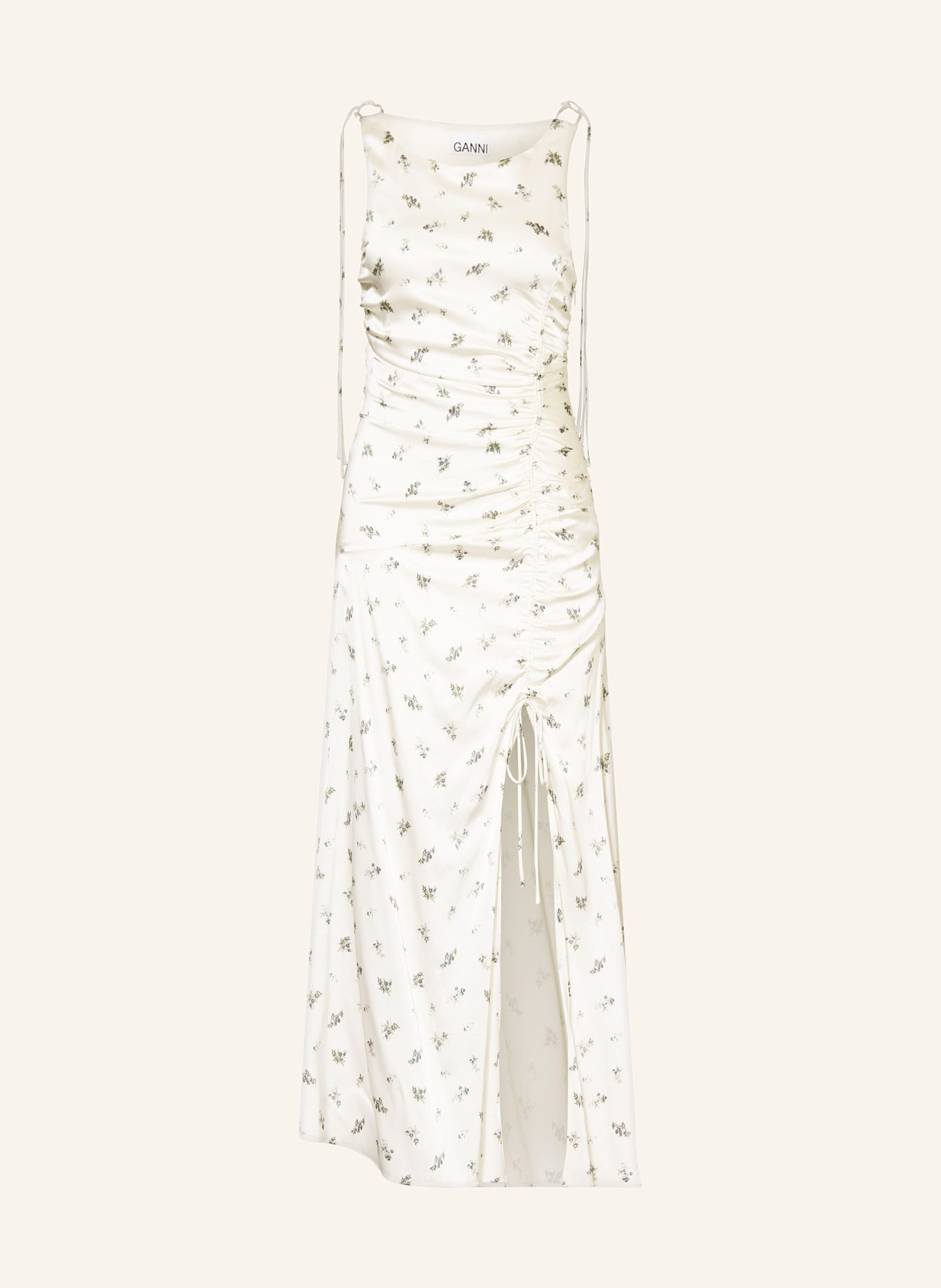 Атласное платье Ganni, мультиколор
Атласное платье Ganni, мультиколор