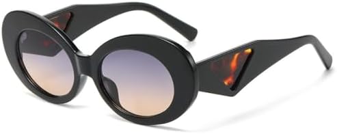 Ретро-очки овальной формы с контрастными цветами для женщин, модные очки «кошачий глаз» для мужчин, трендовые градиентные очки, защита от ультрафиолета UV400 MTZJH, Black Grey
Ретро-очки овальной формы с контрастными цветами для женщин, модные очки «кошачий глаз» для мужчин, трендовые градиентные очки, защита от ультрафиолета UV400 MTZJH, Black Grey