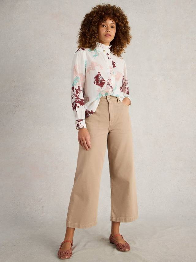 Богатый топ из органического хлопка с оборкой на шее от полины White Stuff, слоновая кость/разноцветный
Богатый топ из органического хлопка с оборкой на шее от полины White Stuff, слоновая кость/разноцветный