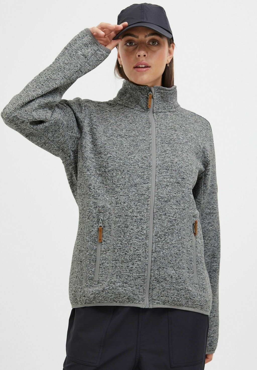 Флисовая куртка NORTH BEND NBSAMANA W, цвет light grey melange, Серый, Флисовая куртка NORTH BEND NBSAMANA W, цвет light grey melange 
Флисовая куртка NORTH BEND NBSAMANA W, цвет light grey melange, Серый, Флисовая куртка NORTH BEND NBSAMANA W, цвет light grey melange