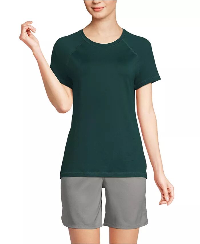 Школьная форма женская футболка с коротким рукавом Active Lands' End, зеленый
Школьная форма женская футболка с коротким рукавом Active Lands' End, зеленый