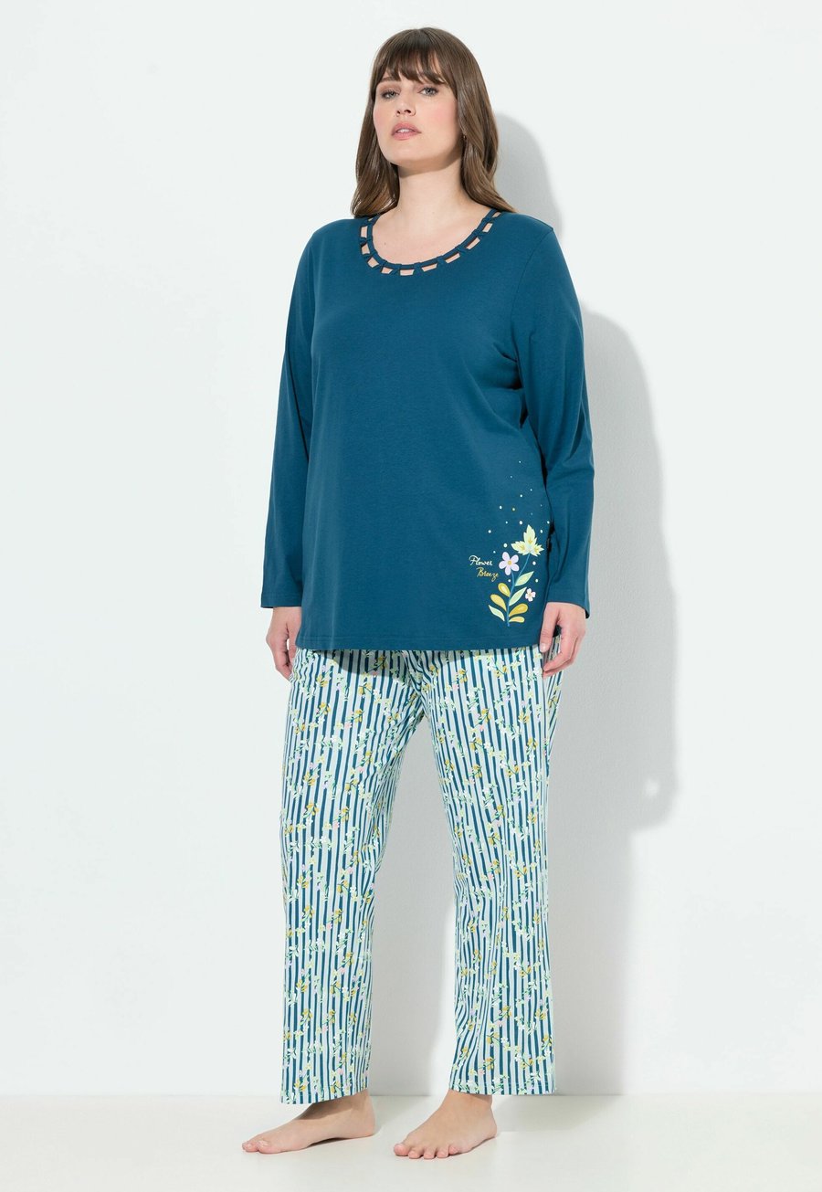 Пижамный комплект Ulla Popken SET, Petrol/Teal
Пижамный комплект Ulla Popken SET, Petrol/Teal